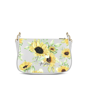 Borsa Desiree Bianca Spin Flowers