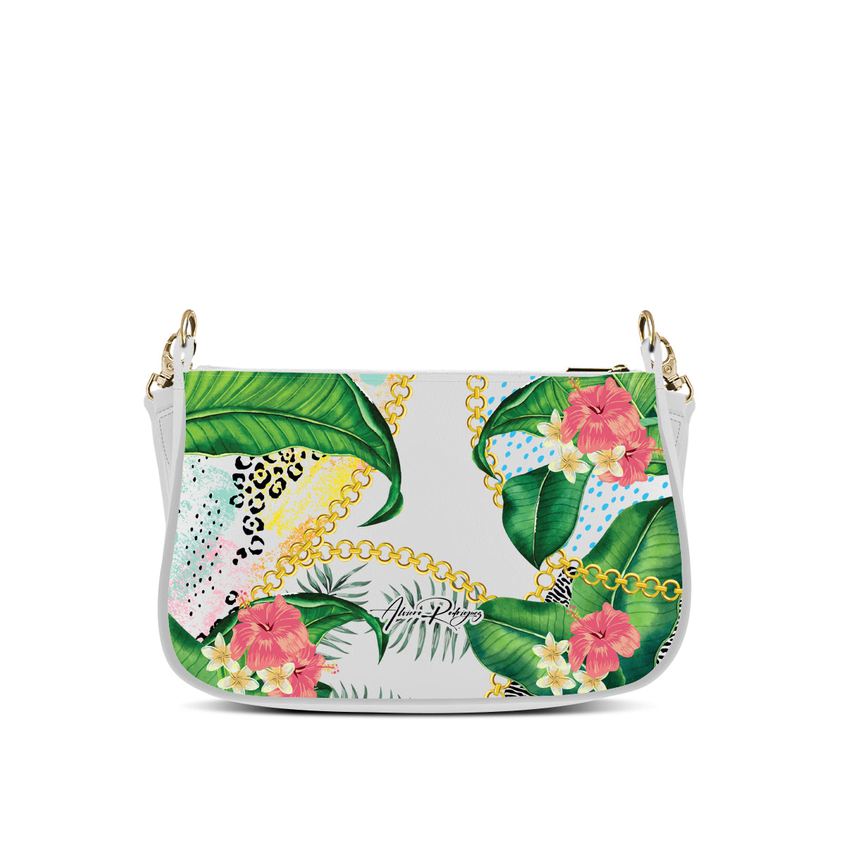 Borsa Desiree Bianca Tropical Color