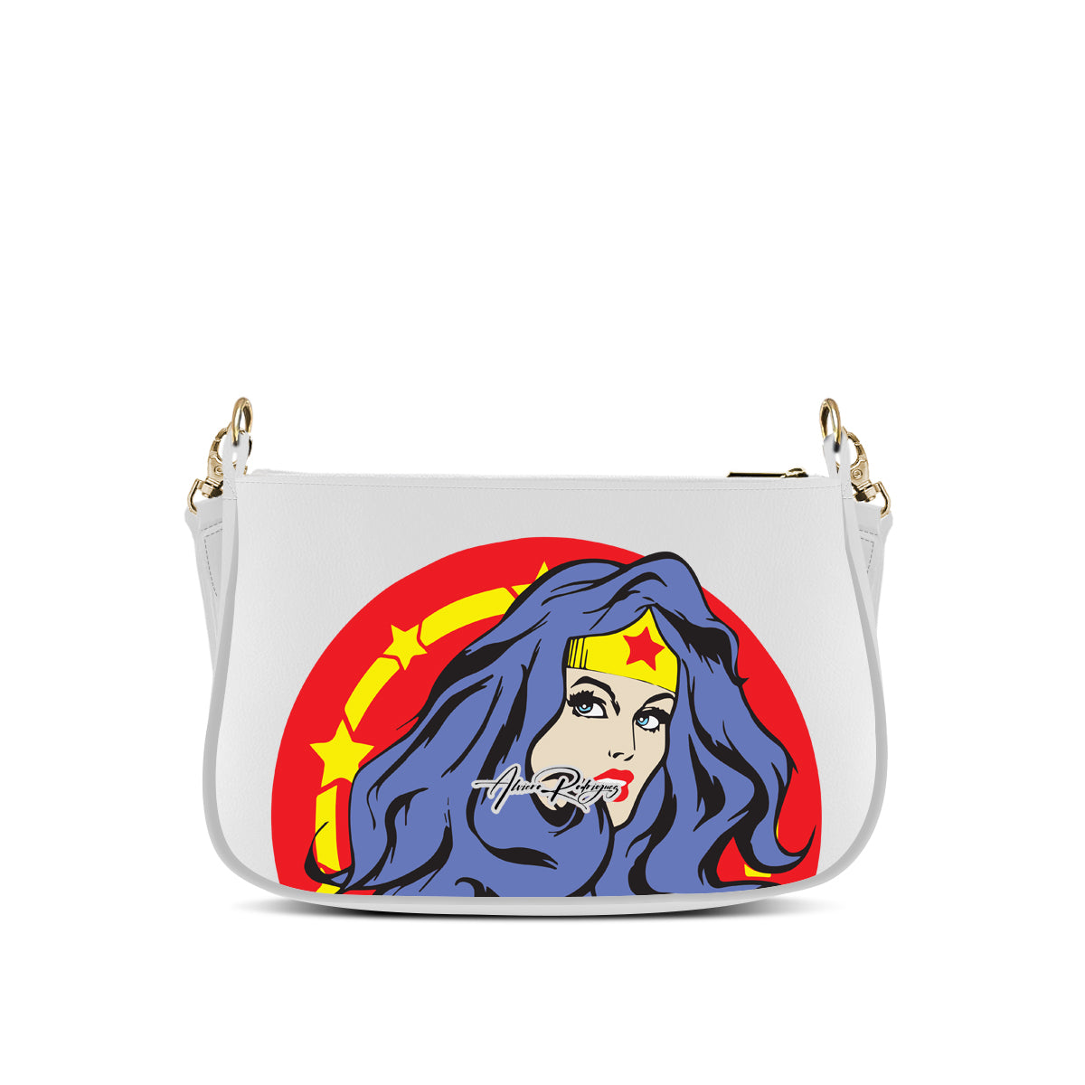 Borsa Desiree Bianca Wonder Woman