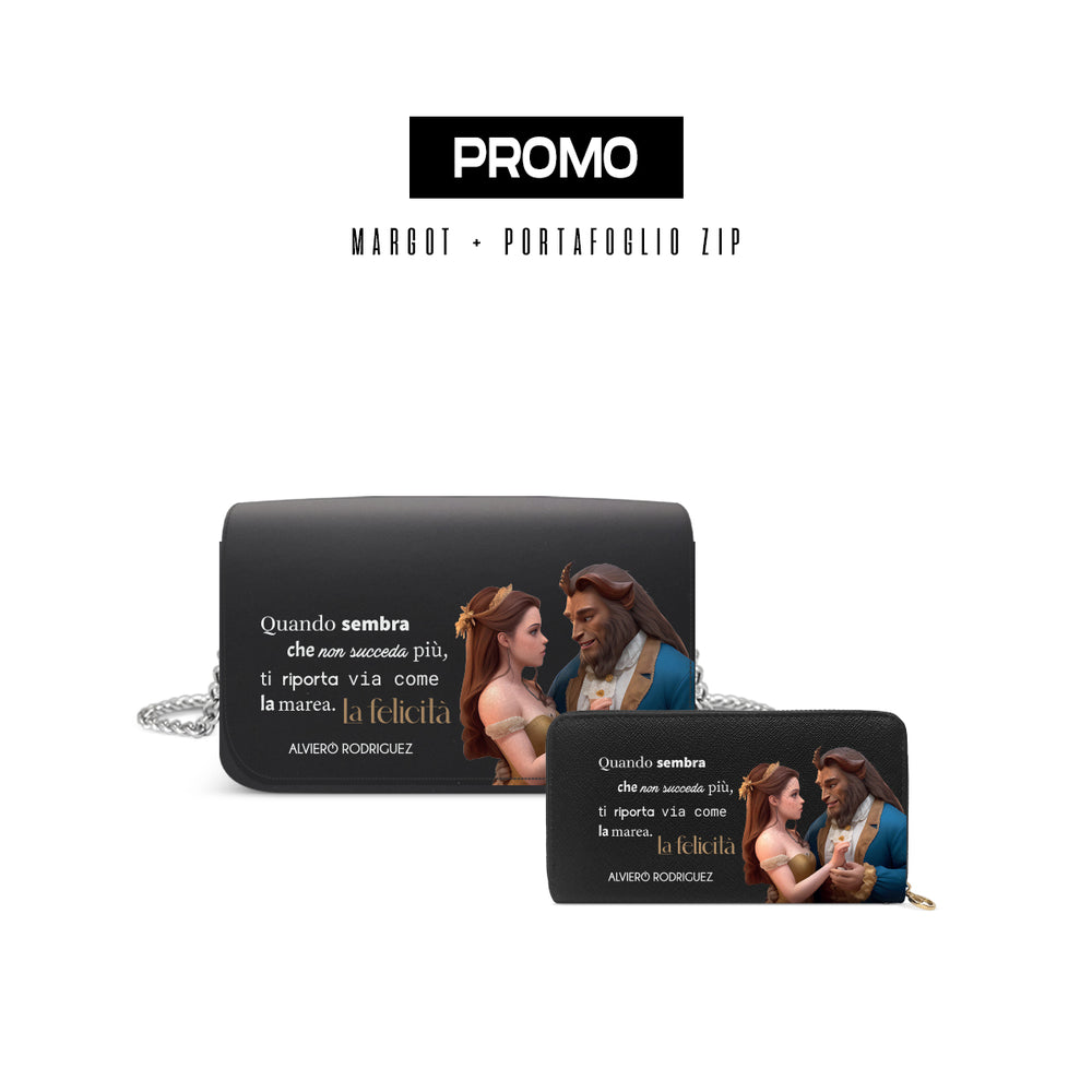Promo Margot + Portafoglio Zip Felicità