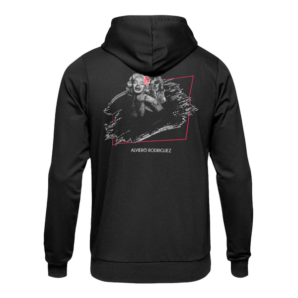 Felpa con Cerniera Frontale marilyn skull