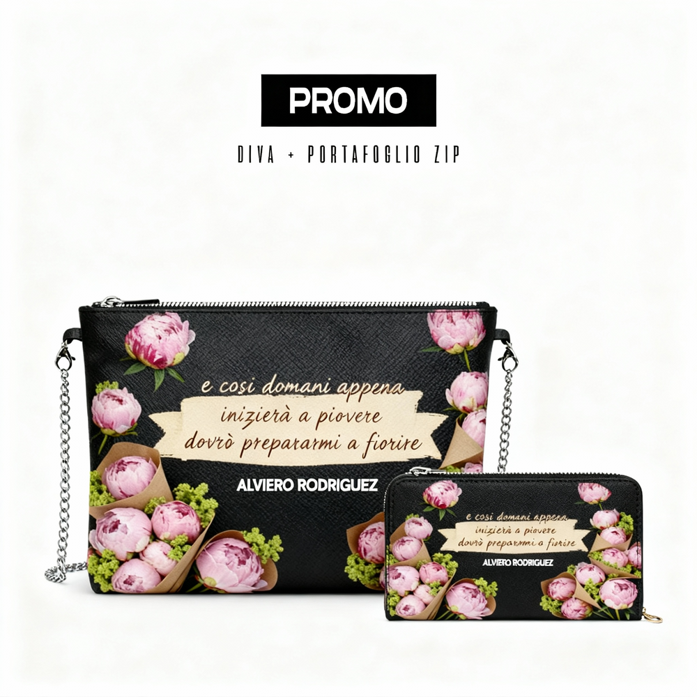 Promo diva + Portafogli Fiorire
