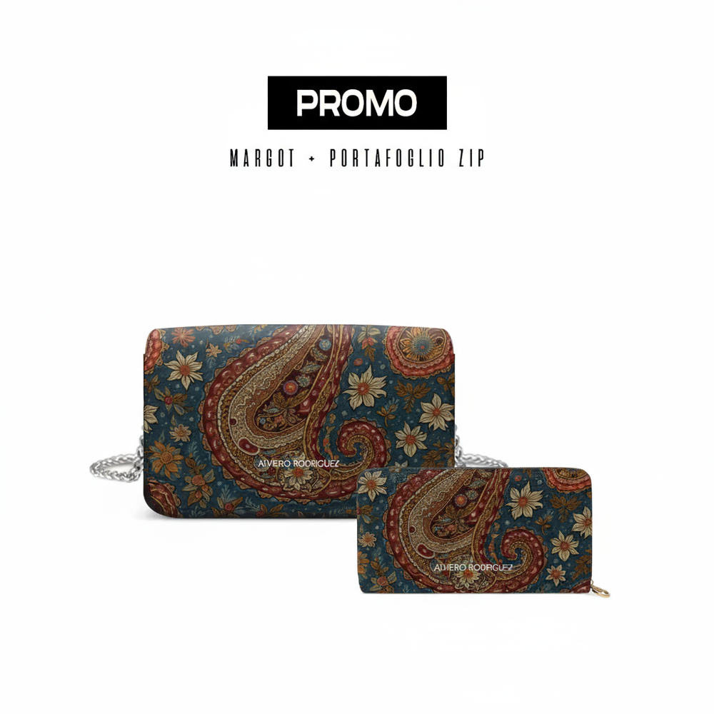 Promo Margot + Portafoglio Zip Cashmir Colors
