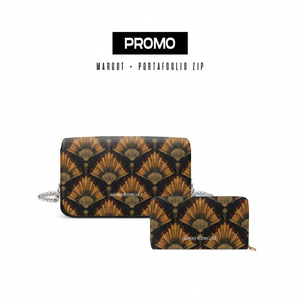 Promo Margot + Portafoglio Zip Golden