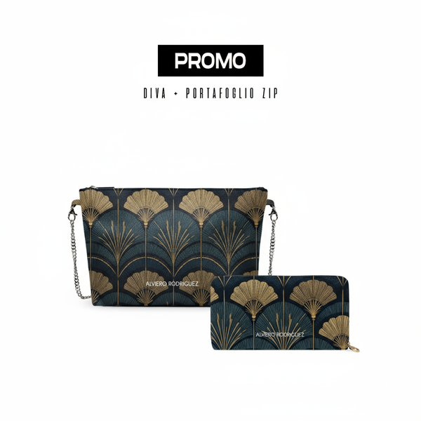 Promo diva + Portafogli Green Arabic