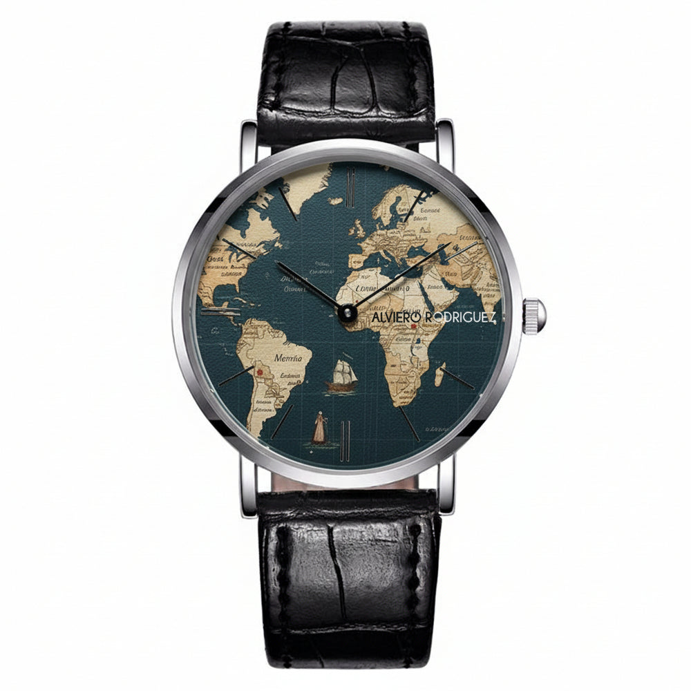 OROLOGIO MIAMI WORLD BLACK