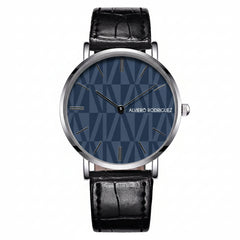 OROLOGIO MIAMI PATTERN BLU