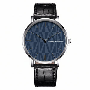 OROLOGIO MIAMI PATTERN BLU