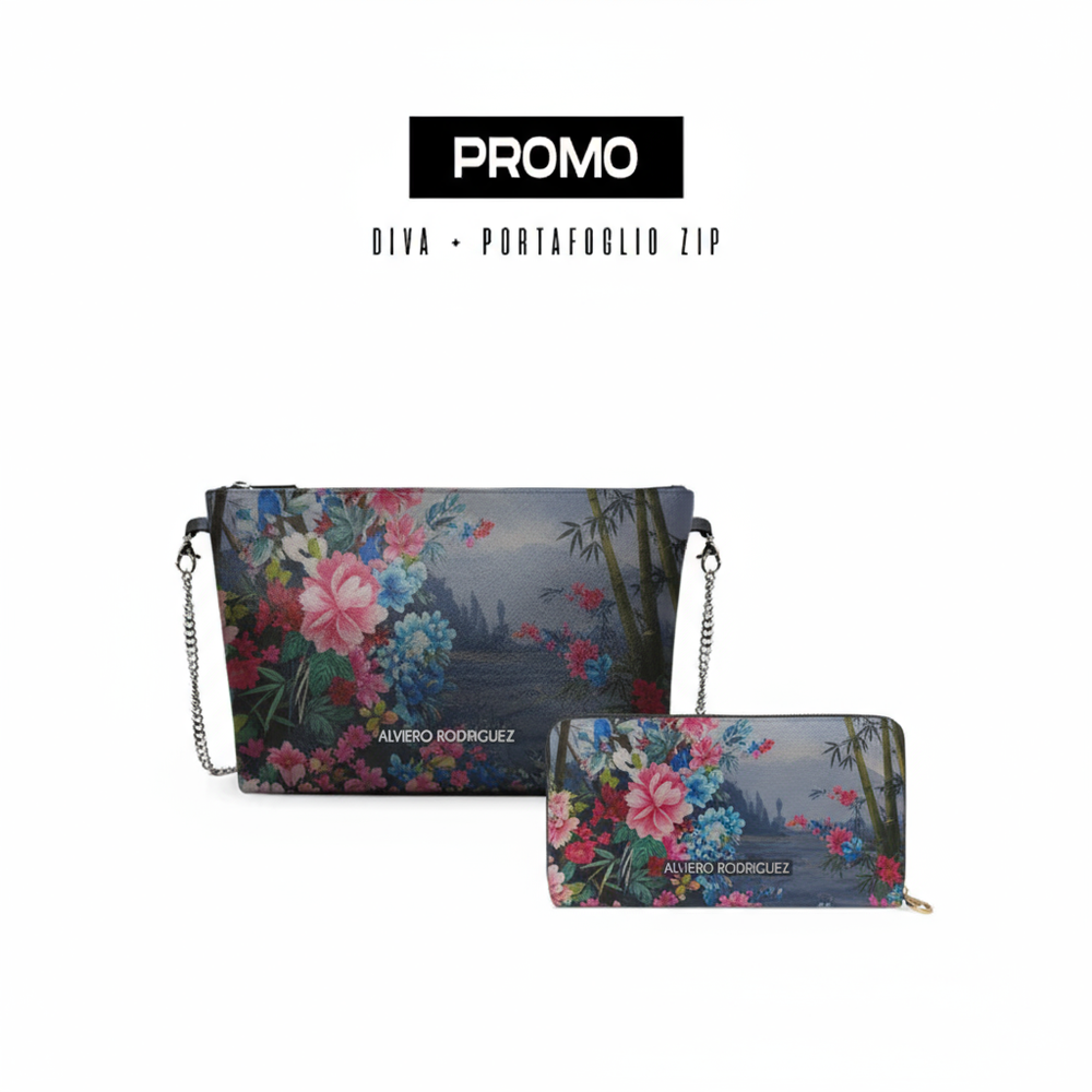 Promo diva + Portafoglio Pic Flowers
