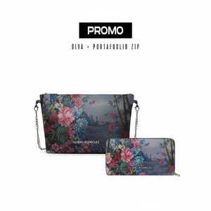 Promo diva + Portafoglio Pic Flowers