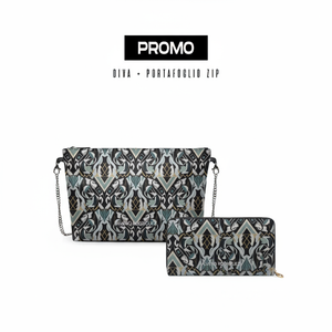 Promo diva + Portafoglio Pic Abstract Style