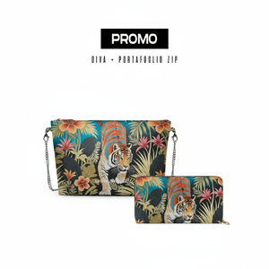 Promo diva + Portafoglio Wonderful Tiger