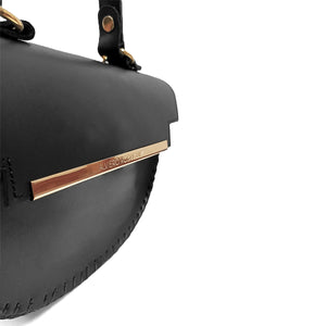 Borsa Giulia Roses Black