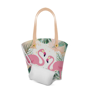 Borsa Mare Positano Flamingo
