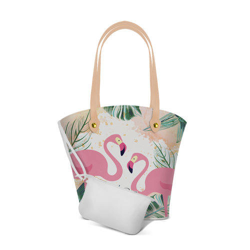 Borsa Mare Positano Flamingo