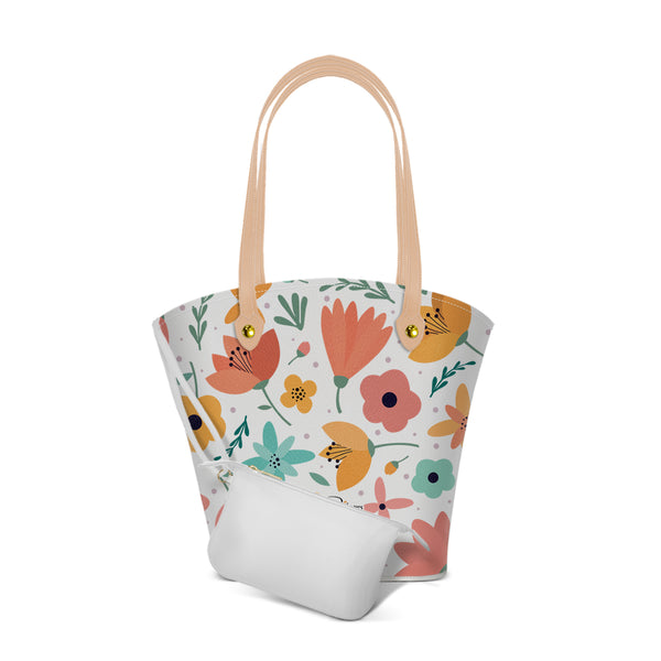 Borsa Mare Positano Sunset Flowers