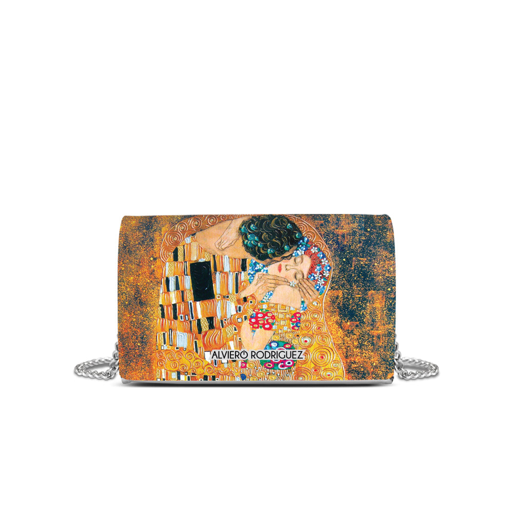 Tracolla Bianca Bacio di Klimt