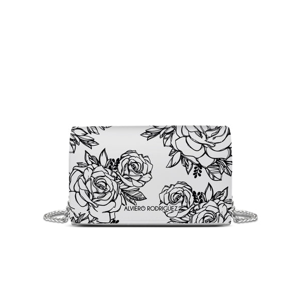 Tracolla Bianca Roses Black
