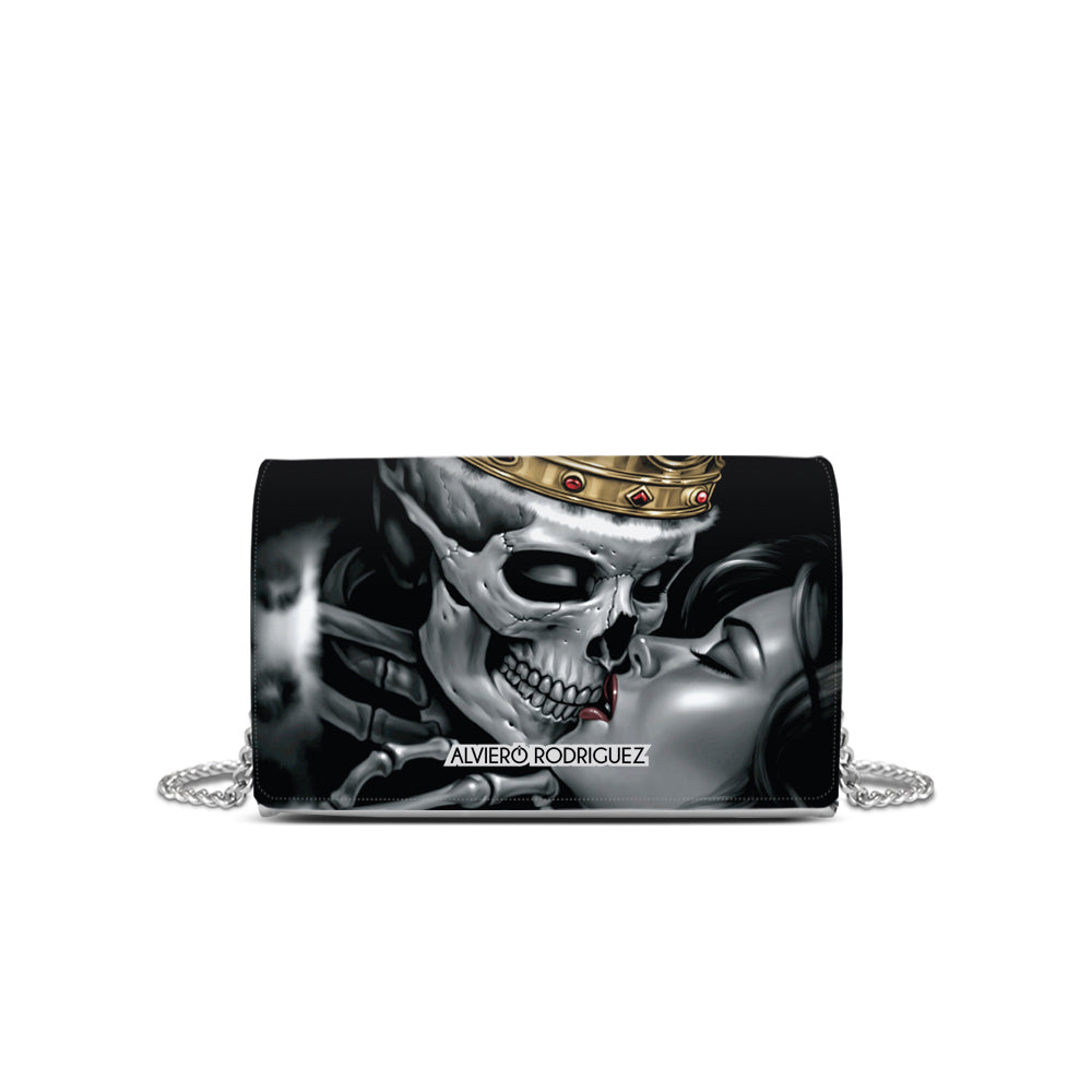 Tracolla Bianca Skull Love