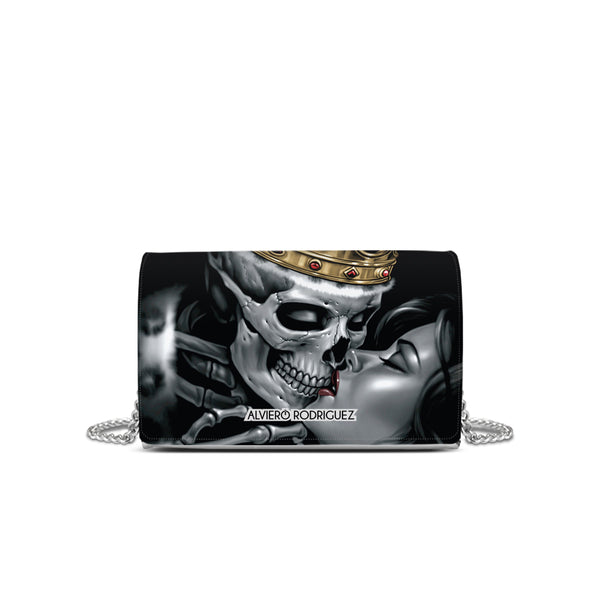 Tracolla Bianca Skull Love