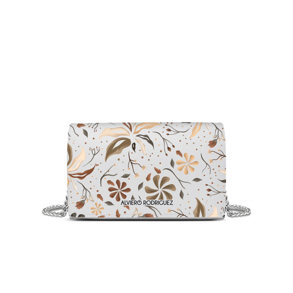 Tracolla Bianca Vintage Floral
