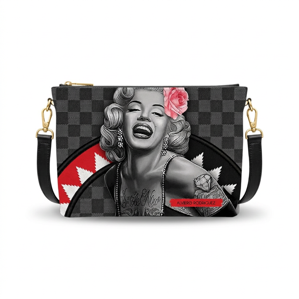 DIVA BAG MARILYN SCACCHI NERI