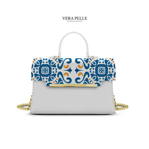 Tiffany bianca Blu Maioliche