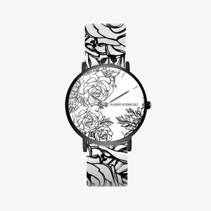 OROLOGIO ROSES BLACK BIANCO