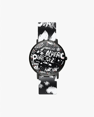 OROLOGIO NERO SPLATTER SCRIPT