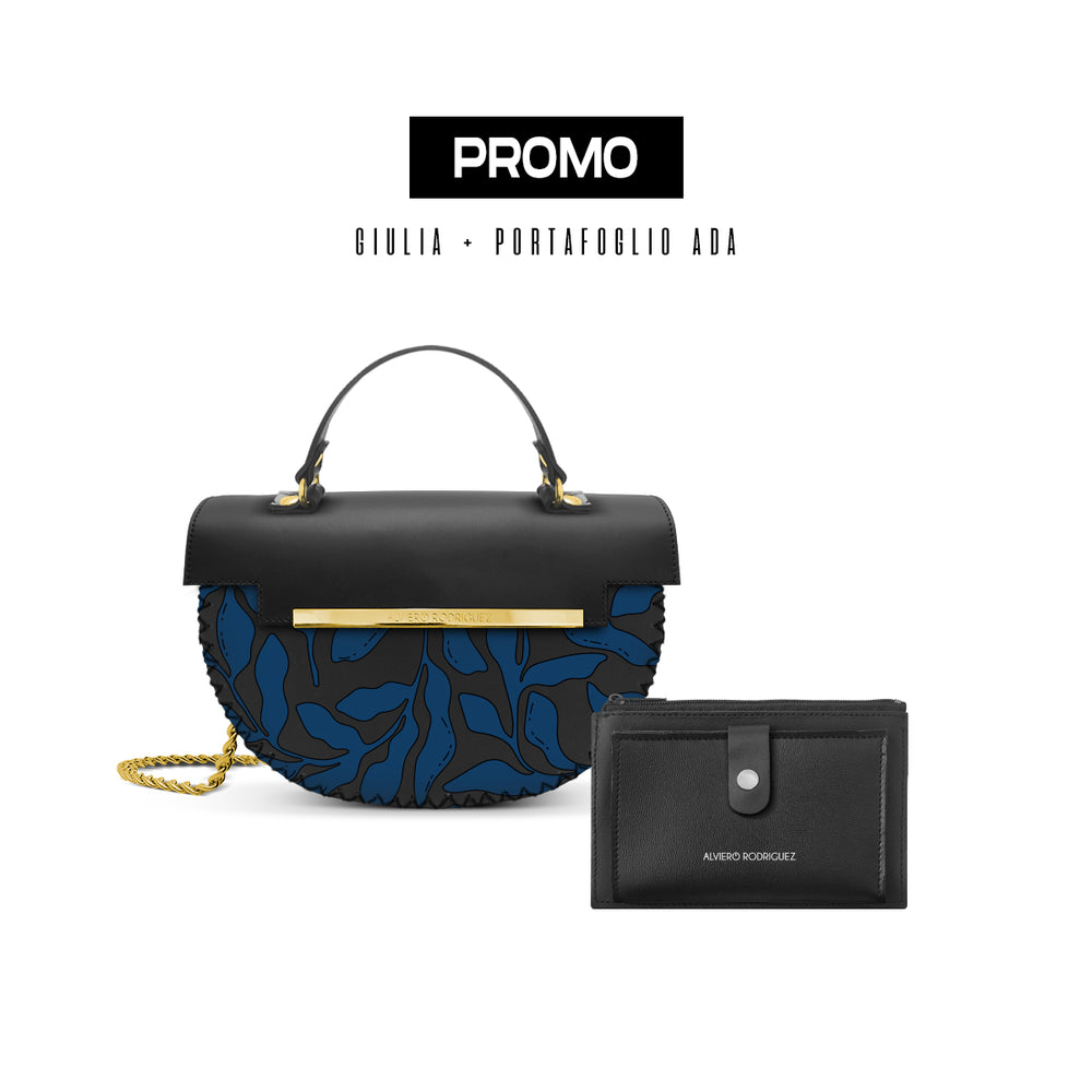 Promo Giulia + Portafoglio Ada Intense Blue