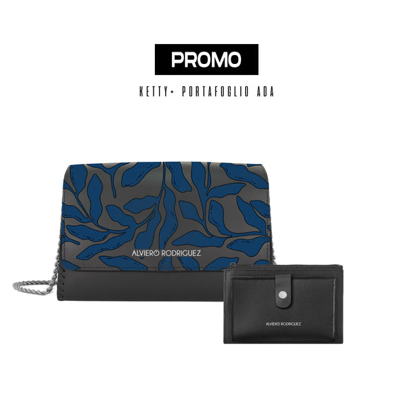 Promo Ketty + Portafoglio Ada Intense Blue