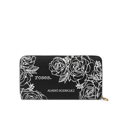 PORTAFOGLI ZIP ROSES WHITE