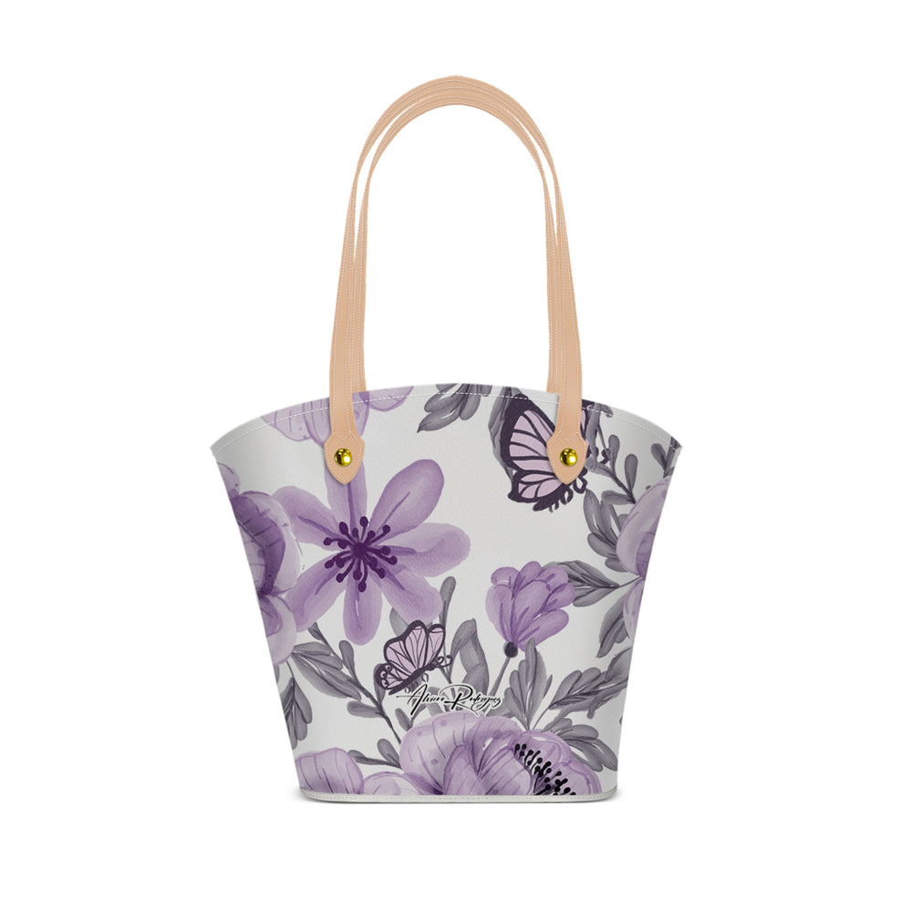 Borsa Mare Positano Buttefly Violet