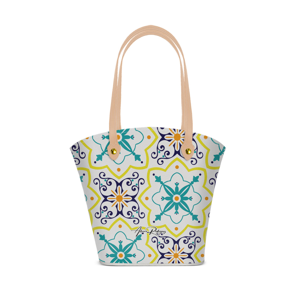Borsa Mare Positano Maioliche Verdaracio