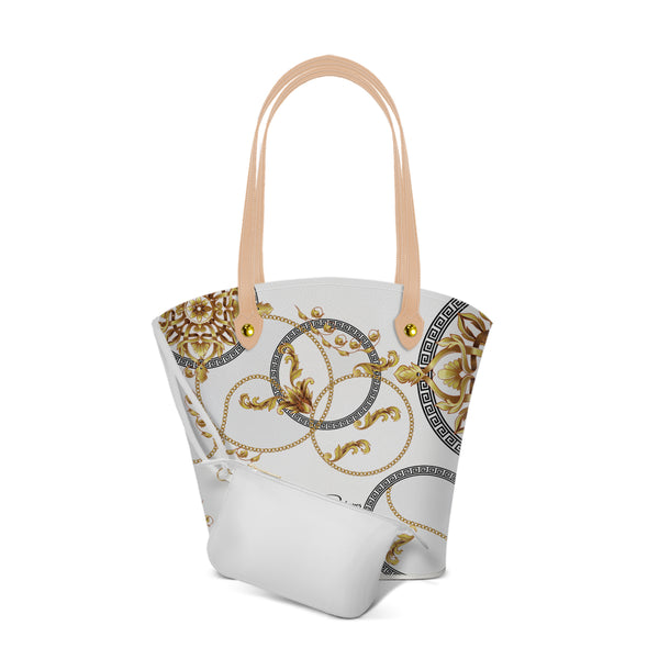 Borsa Mare Positano Royal White