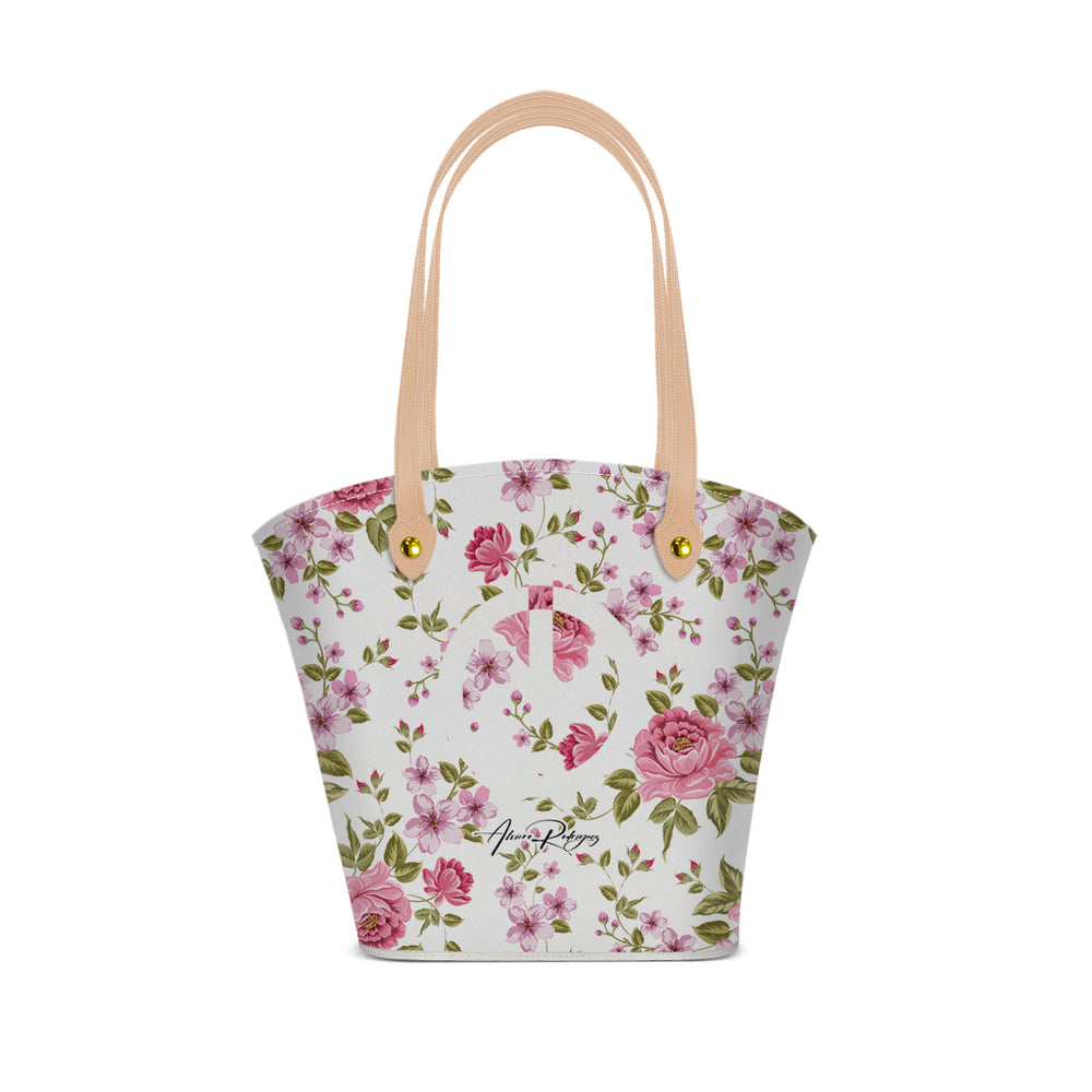 Borsa Mare Positano Signed Flower
