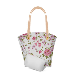 Borsa Mare Positano Signed Flower