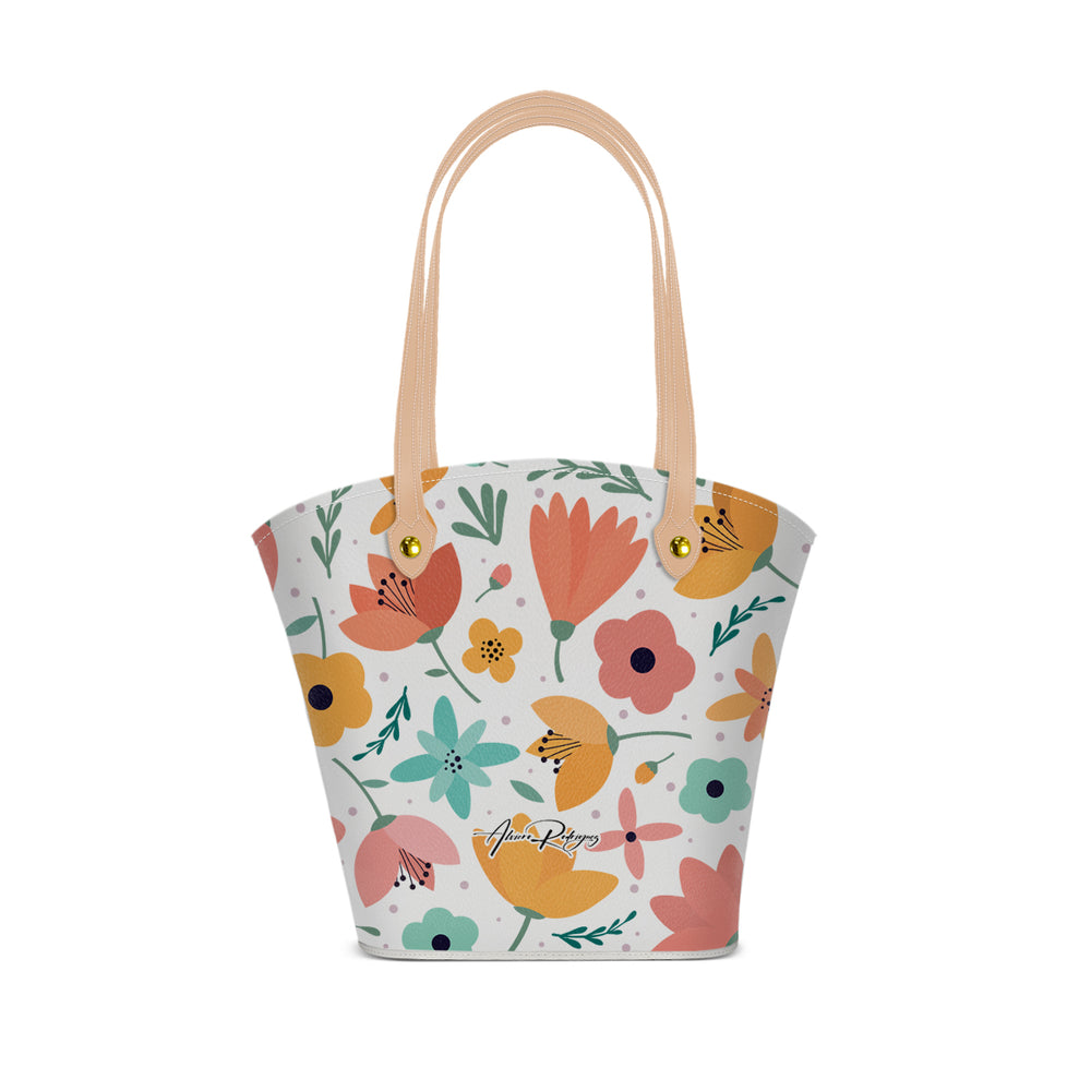 Borsa Mare Positano Sunset Flowers