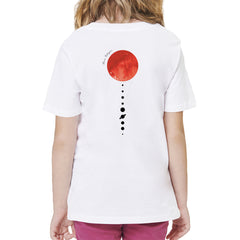 T-Shirt Bambina Planets Sun