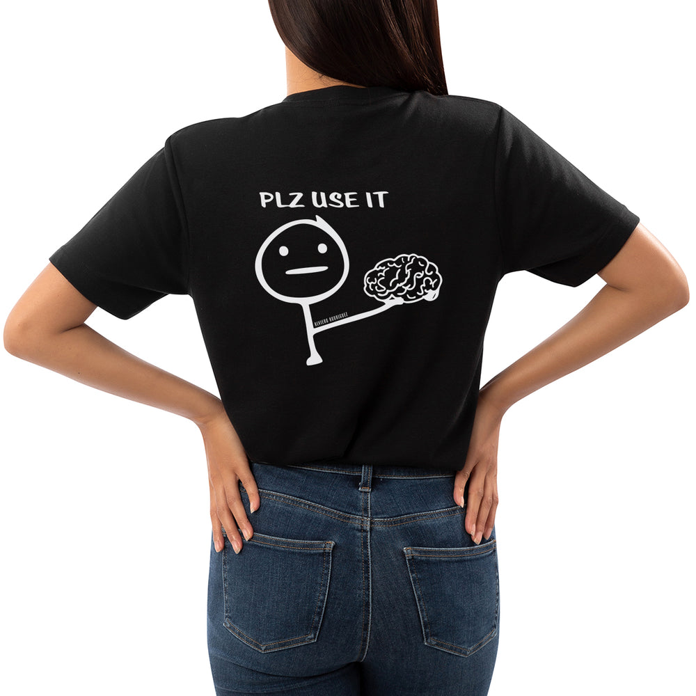 T-Shirt nera Donna Use it