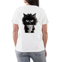 T-Shirt Donna Upset cat