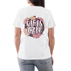T-Shirt Donna Girls Can