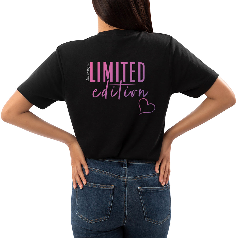 T-Shirt nera Donna Limited Edition