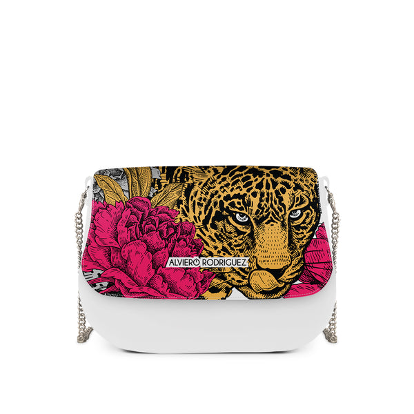 Borsa Tailor Floral Leopard