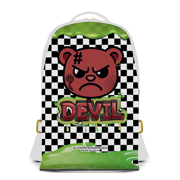 Zaino Colibry Bianco Teddy Devil